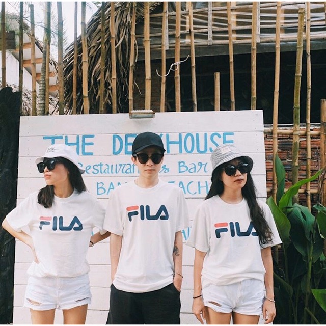 เสื้อยืดfila-ขาว-ดำ-มีครบทุกไซส์