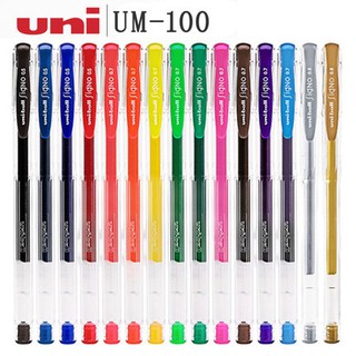 ปากกาเจล Uni-ball Signo UM-100 /0.5/0.7/0.8 mm.