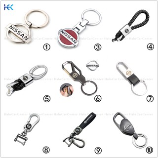 ภาพหน้าปกสินค้า【Ready Stock】Alloy Metal Logo Motorcycle Keychain Car keychain SET for Nissan ที่เกี่ยวข้อง