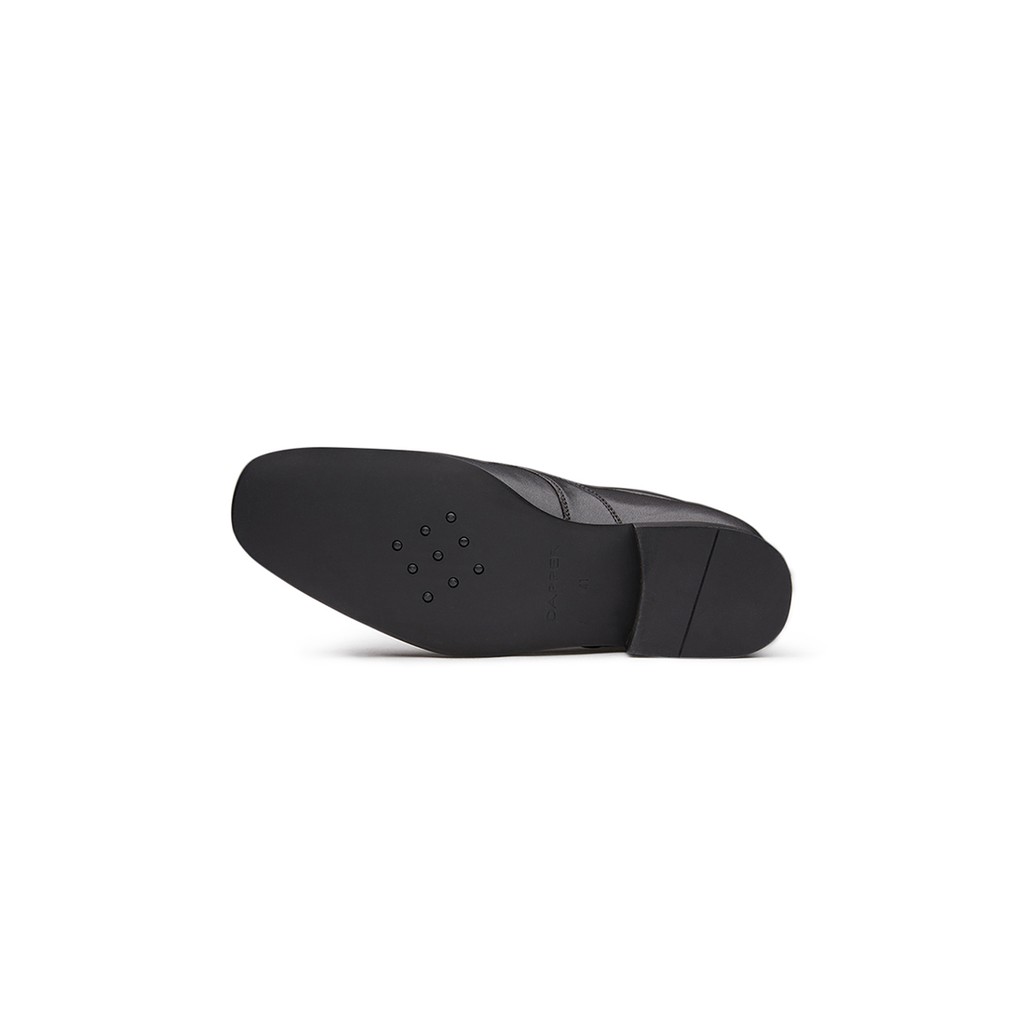 dapper-รองเท้าหนังทำงาน-แบบสวม-plain-toe-loafers-tech-leather-สีดำ-hbkb1-658lb7