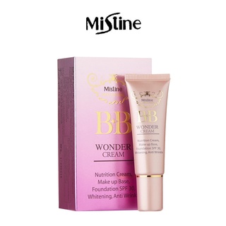 ของแท้🔊 Mistine BB Wonder Cream  ครีมหน้าเนียน มิสทีน บีบี วันเดอร์ ครีม (ขนาด15g)