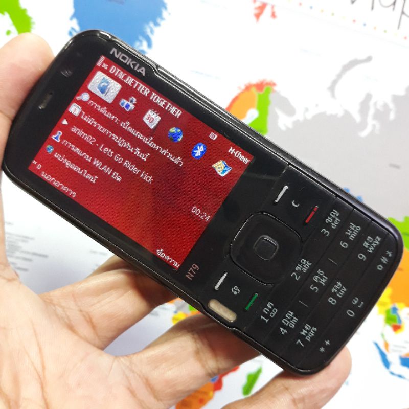 Nokia N79 เครื่องไทย มือสอง ปุ่มกดจอหมุนตามมือ สภาพสวย | Shopee Thailand