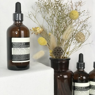 พร้อมส่ง Aesop Parsley Seed Anti Oxidant Serum 100ml.👉สินค้ามีพร้อมส่ง🍉สูตรนี้เหมาะสำหรับผิวแห้ง ผิวบอบบางเเพ้ง่าย