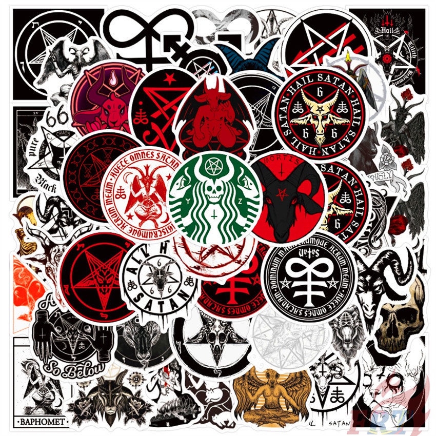 Punk Darkness Hell - Satan VS Pan Series 01 สติ๊กเกอร์ 50Pcs/Set DIY ...