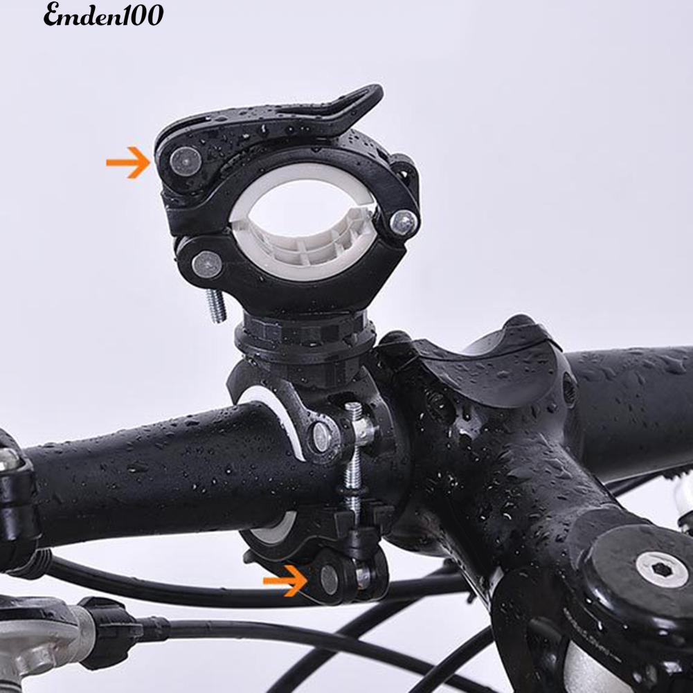 การหมุน-360-องศาการขี่จักรยานไฟฉาย-handlebar-holder-คลิปยึด-mount-clamp