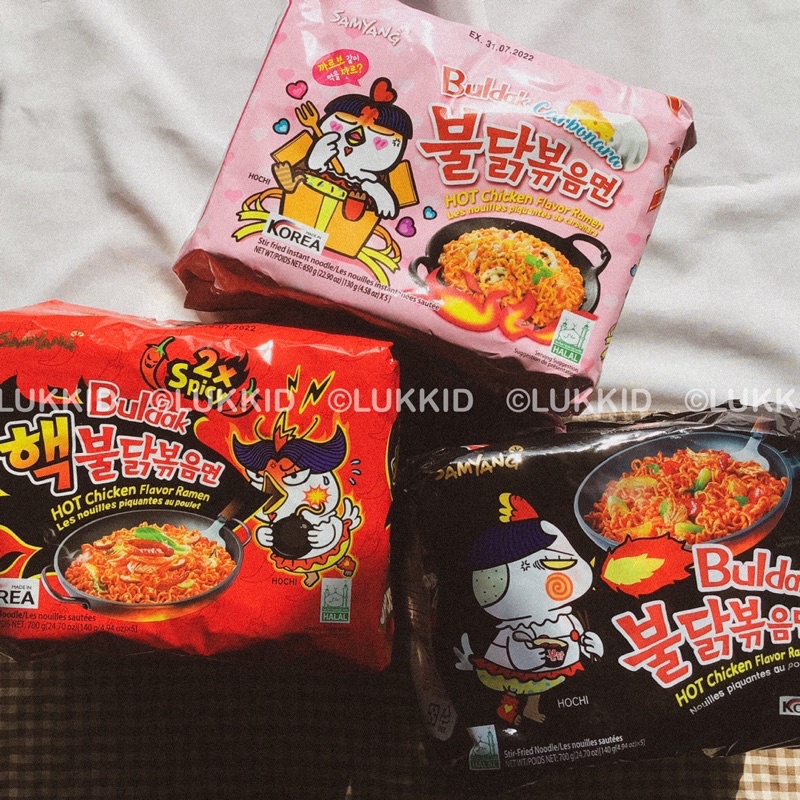 ภาพหน้าปกสินค้าSAMYANG Buldak Hot Chicken Flavor Ramen : มาม่าเกาหลี รสไก่เผ็ด จากเกาหลี จากร้าน luk__kid บน Shopee