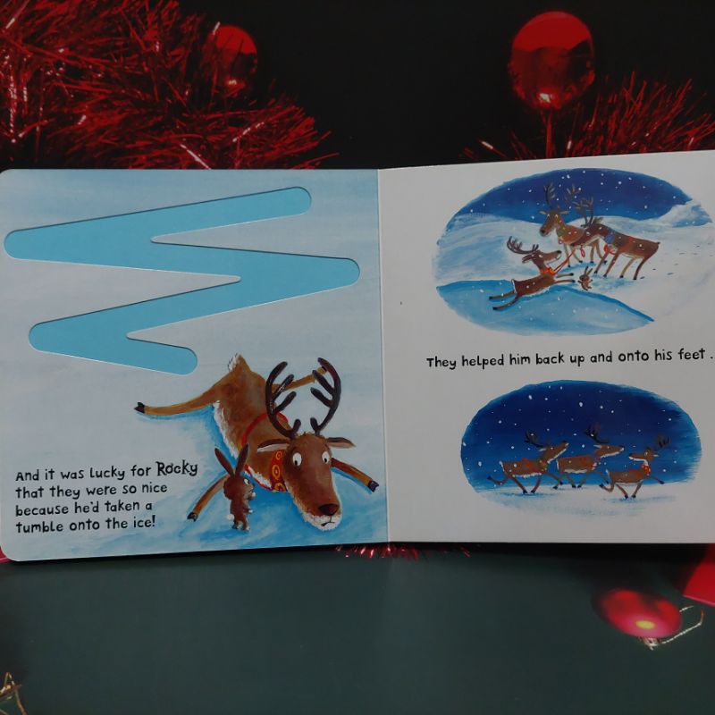 board-book-runaway-reindeer-มือสอง