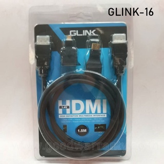 GLINK16 Cable HDMI (V.1.4) MULTIMEDIA INTERFACE FULL HD 1080P(1.8M)