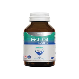 Amsel Fish Oil 1000mg. with Vitamin E 60 Capsules 60s 8859090056587