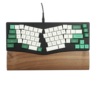 Wooden Wrist Rest Solid Wood Walnut For Wings Split Keyboard