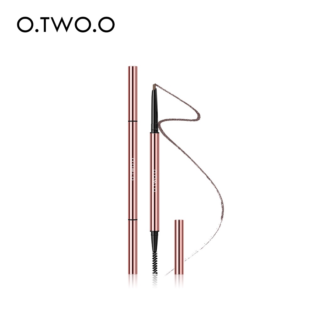 ภาพหน้าปกสินค้าO.TWO.O ดินสอเขียนคิ้ว แบบหมุนออโต้ กันน้ำ ติดทนนาน 6 สี