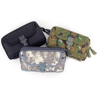 Military Camouflage Molle Pouch Tactical Belt Waist Pack Outdoor Wallet Purse Packet Utility EDC Bag for 6.5&amp;#39;&amp;#39; P