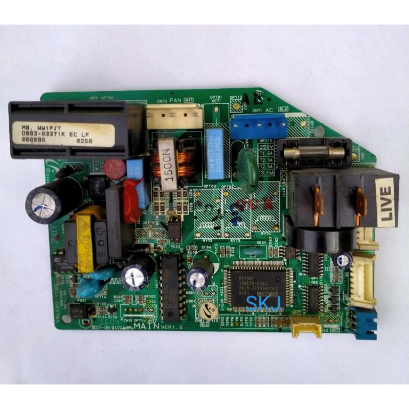 แผงเมนบอร์ดคอยล์เย็น SAMSUNG : DB93-03371K / J อะไหล่แท้ อะไหล่ถอด มือ ...