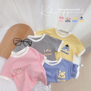 [Babycat] พร้อมส่ง ลดกระหน่ํา เสื้อยืดคอกลม แขนสั้น ลายการ์ตูนน่ารัก สไตล์เกาหลี ญี่ปุ่น แฟชั่นฤดูร้อน สําหรับเด็กผู้ชาย ผู้หญิง 2022