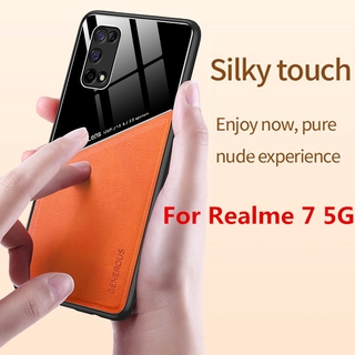 เคสโทรศัพท์ Realme 7 5G Phone Case Silicone TPU Soft Ultra-thin Leather Cover phone Casing เคส