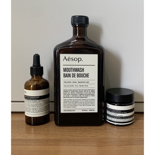 ขวดเปล่า aesop ขวดน้ำหอม แก้วใส่เทียน diptyque ใช้ตกแต่งบ้าน หรือใส่ของ