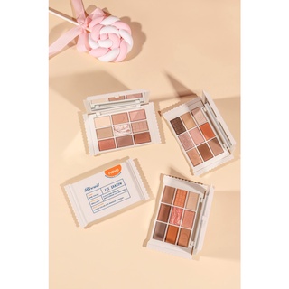 NOVO Eyeshadow biscuit บิสกิต 9 สี อายแชโดว์ Palette Super Flash Stage NO.5560 พร้อมส่งในไทย