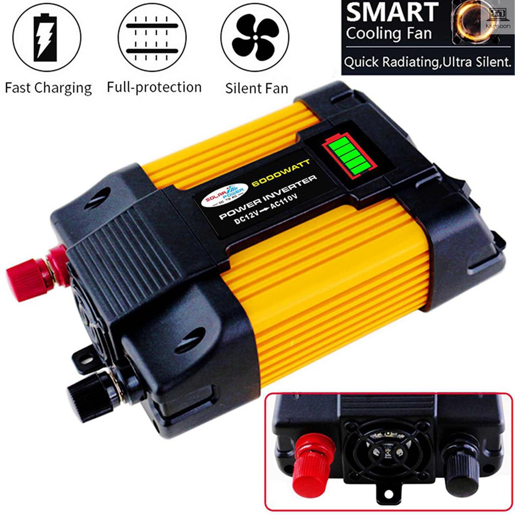 W Peak Power Inverter Dc V To Ac V