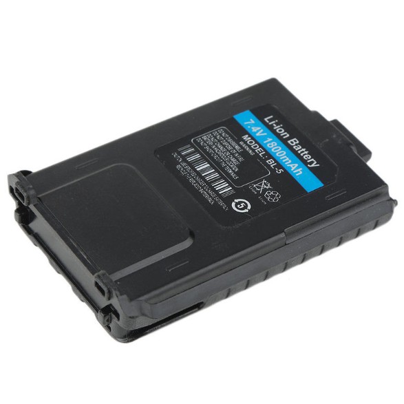 1ก้อน-battery-baofeng-uv5r-bl-5-ic-v90-uv95-แบตเตอรี่-7-4โวลต์1800-มิลลิแอมป์-li-ion