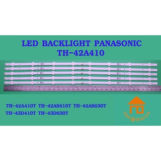 สินค้า หลอดไฟ BACKLIGHT PANASONIC TH-42A410T TH-42AS610T TH-42AS630T TH-42D410T TH-43D630T (4+4)X5
