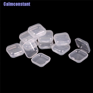 Calmconstant กล่องพลาสติกใส ขนาดเล็ก