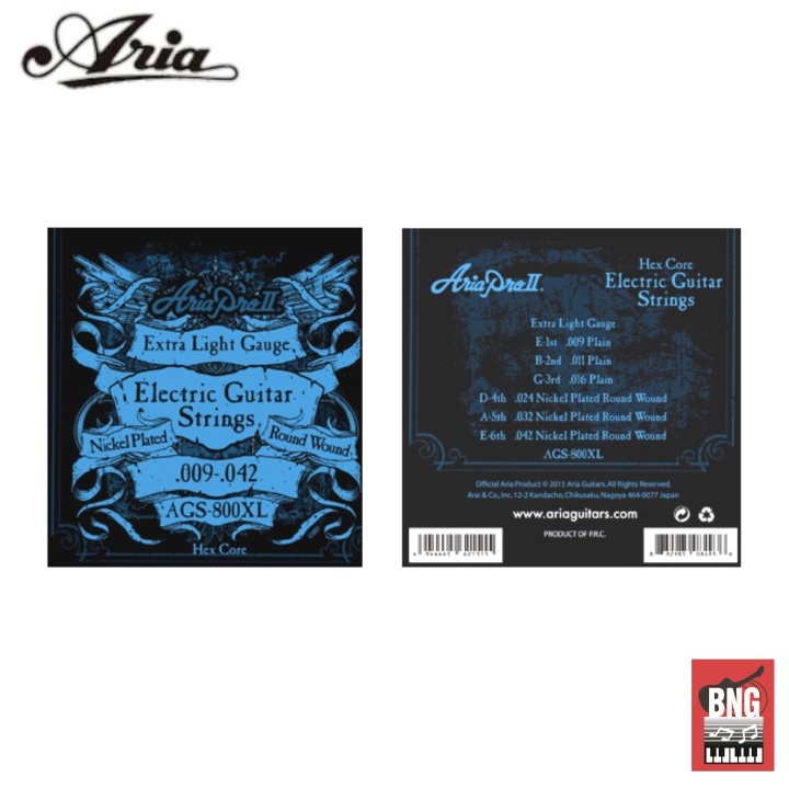 aria-ags-800xl-สายกีต้าร์ไฟฟ้า-electric-guitar-strings