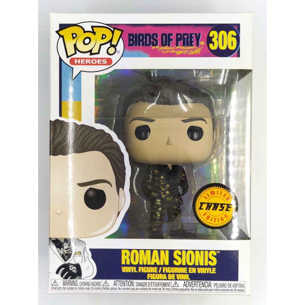 Funko Pop! Heroes Birds Of Prey - Roman Sionis  Traje Blanco   Los Estilos Pueden Variar Multicolor