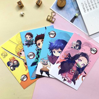 สมุดโน๊ต สมุด เล่มเล็กมี เส้นลายKimetsu no Yaibaดาบพิฆาตอสูร