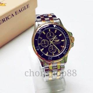 #พร้อมส่ง⌚นาฬิกาข้อมือชาย America eagle แท้ กันน้ำ 100%