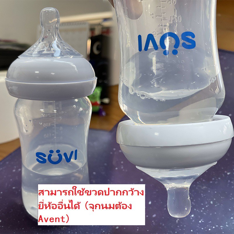 avent-amp-philips-ชุดฝาเกลียวปากกว้าง-เหมาะสำหรับขวดปากกว้าง-สามารถใช้ขวดปากกว้างยี่ห้ออื่นได้-จุกนมต้อง-avent