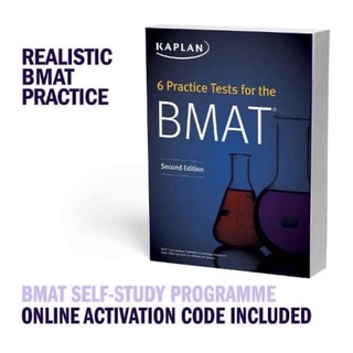 หนังสือภาษาอังกฤษ BMAT Complete Self-Study Programme: 6 Practice Tests for the BMAT Book + Qbank + Video พร้อมส่ง