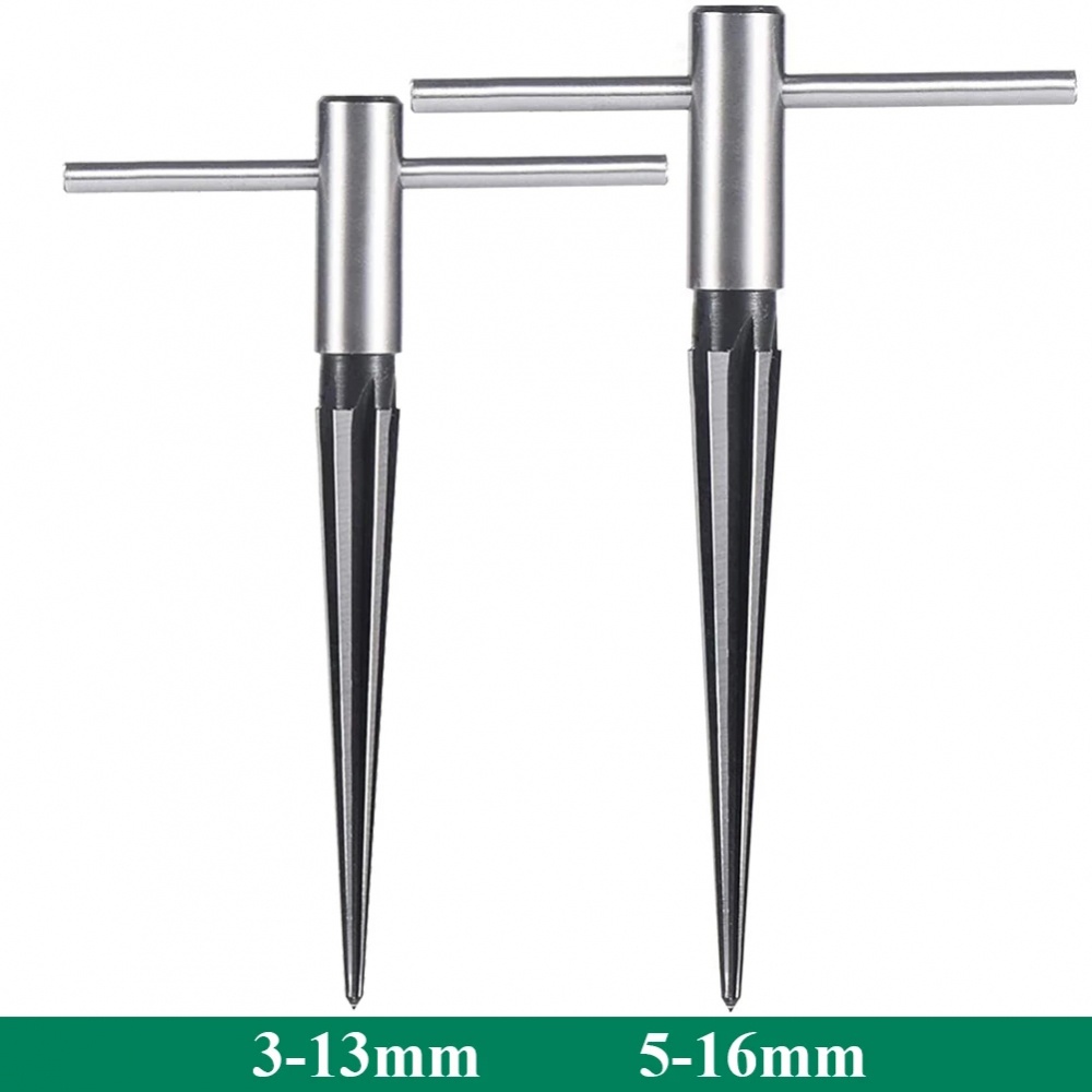 【VARSTR】Taper Reamer Durable Hand Metal Reamer Hinge Taper Practical