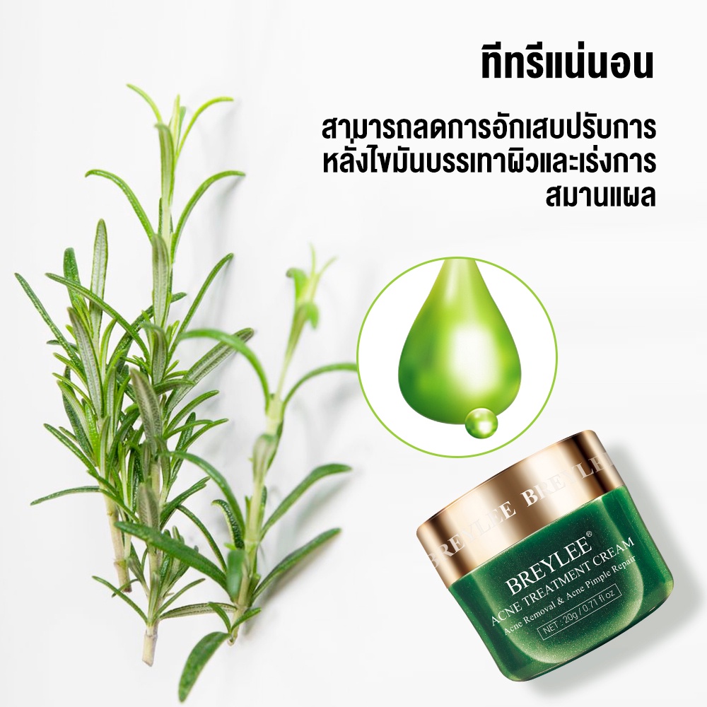 ซื้อ-1-แถม-1-breylee-ครีมแต้มสิว-ครีมบำรุงผิวหน้า-ครีมลดสิว-ทีทรี-และช่วยรักษาสิว-ครีมสิว-ผลิตภัณฑ์รักษาสิว-แต้มสิว-รอยสิว-acne-cream-20g