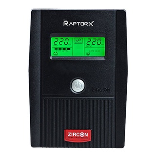 ภาพขนาดย่อของภาพหน้าปกสินค้าเครื่องสำรองไฟ ZIRCON UPS Raptor-X (1000VA/550W) by Banana IT จากร้าน bananaonlineshop บน Shopee