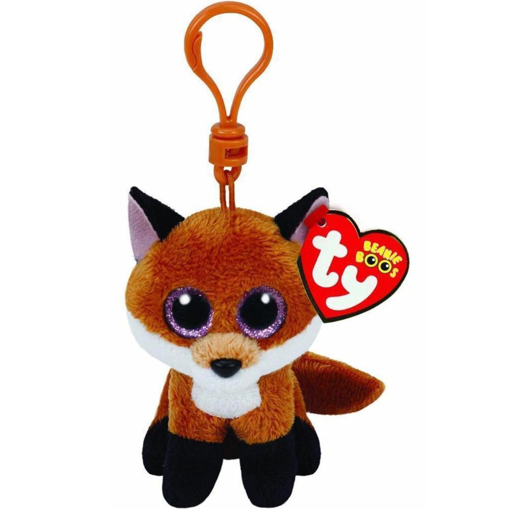 TY ตุ๊กตา ทีวาย Beanie Boos Slick- fox clip | Shopee Thailand