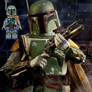 Starwars ของเล่นตัวต่อฟิกเกอร์ Leging Minifigures The Rise of Skywalker Boba Fett สําหรับเด็ก