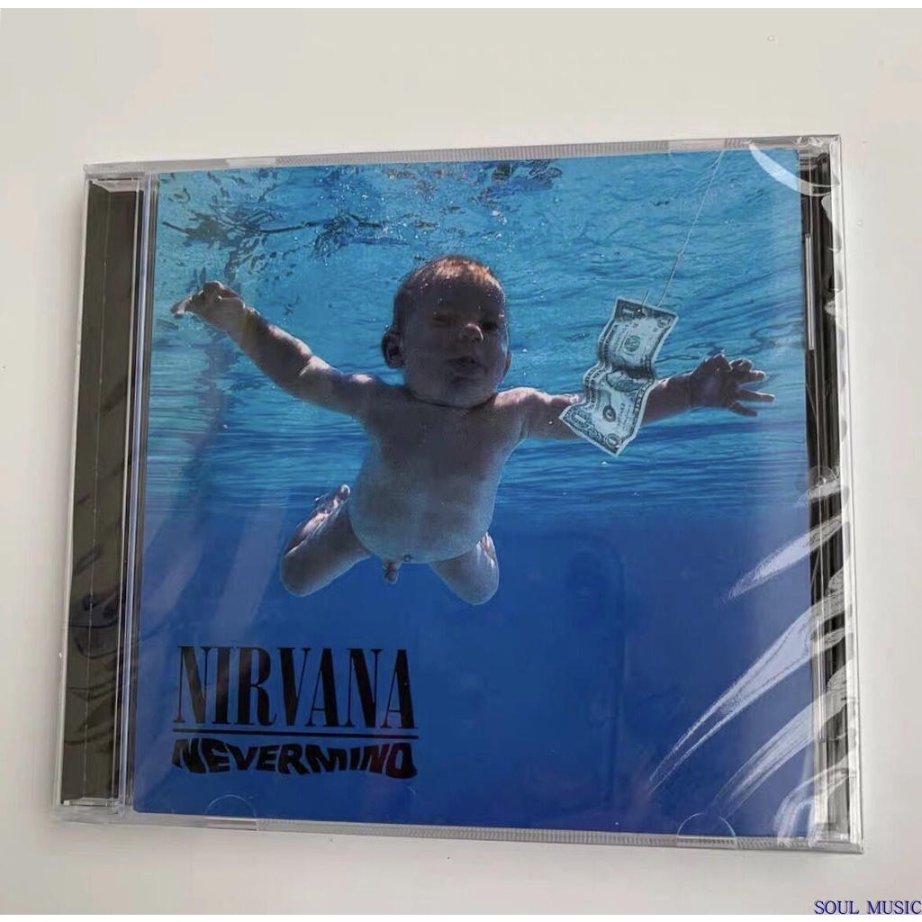 ใหม่-พร้อมส่ง-แผ่น-cd-อัลบั้มวงร็อค-nirvana-nevermind-nirvana-สําหรับรถยนต์-aa