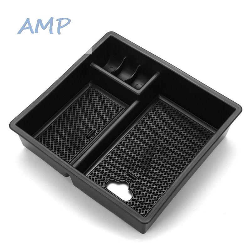 new-tray-with-non-slip-mats-plastic-black-accessories-central-console-interior-car-styling-armrest-center-storage-box