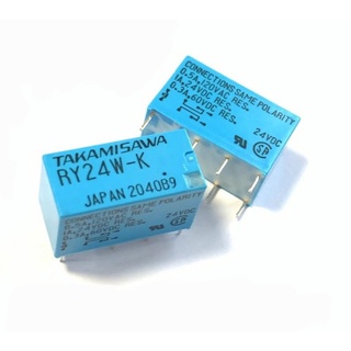 TKAKMISAWA relay รีเลย์ RY5W-K RY12W-K RY24W-K 5vdc 12vdc 24vdc ของแท้