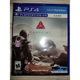 (มือ1)​ PS4​ VR -​ Farpoint (Z.all)(PSVR)​*แผ่นหลุดจากที่ล็อค