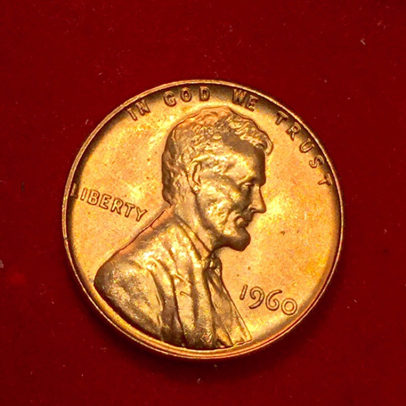 เหรียญลินคอล์นเซนต์-memorial-ปี-1960-2503