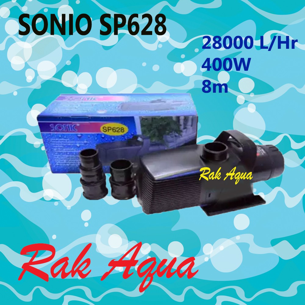 SONIC SP628 ปั้มน้ำขนาดใหญ่สำหรับบ่อปลา - 28000 L/Hr 400wl | Shopee ...