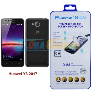 P-One ฟิล์มกระจกนิรภัย Huawei Y3 2017