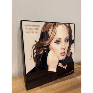 ADELE กรอบรูป ตกแต่งห้อง ตกแต่งบ้าน งานอาร์ต พร้อมติดตั้งขึ้นผนัง