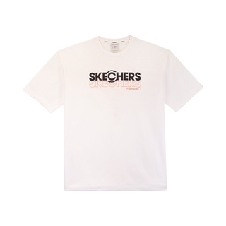 【2022tshirts】Skechers สเก็ตเชอร์ส เสื้อยืดแขนสั้น ผู้ชาย Recycle Collection Short Sleeve Tee-SL21Q3M030-0019