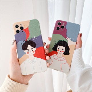 สินค้าพร้อมส่ง ⭐️ เคสโทรศัพท์ เคส เคสมือถือ เคส TPU เคสนิ่ม หนังคู่ชาย TPU-R1439 หนังคู่หญิง TPU-R1440