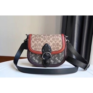 COACH 0745 Printed coated canvas and glovetanned leather