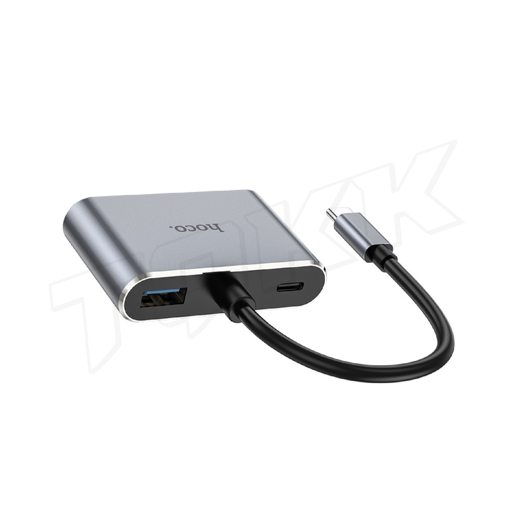 hoco-hb30-ตัวแปลง-type-c-เป็น-hdtv-vga-usb3-pd