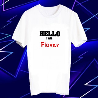 เสื้อยืดสีขาว สั่งทำ เสื้อยืด Fanmade เสื้อแฟนเมด เสื้อยืดคำพูด  FCB17-101 แฟนคลับ Fromis_9 (ฟรอมิสไนน์) คือ Flover