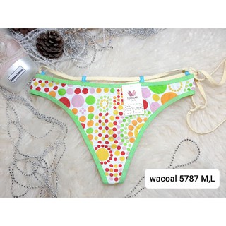 Wacoal (วาโก้) Size S,M,L ชุดชั้นใน/กางเกงชั้นในทรงจีสตริง(G-string) 5787